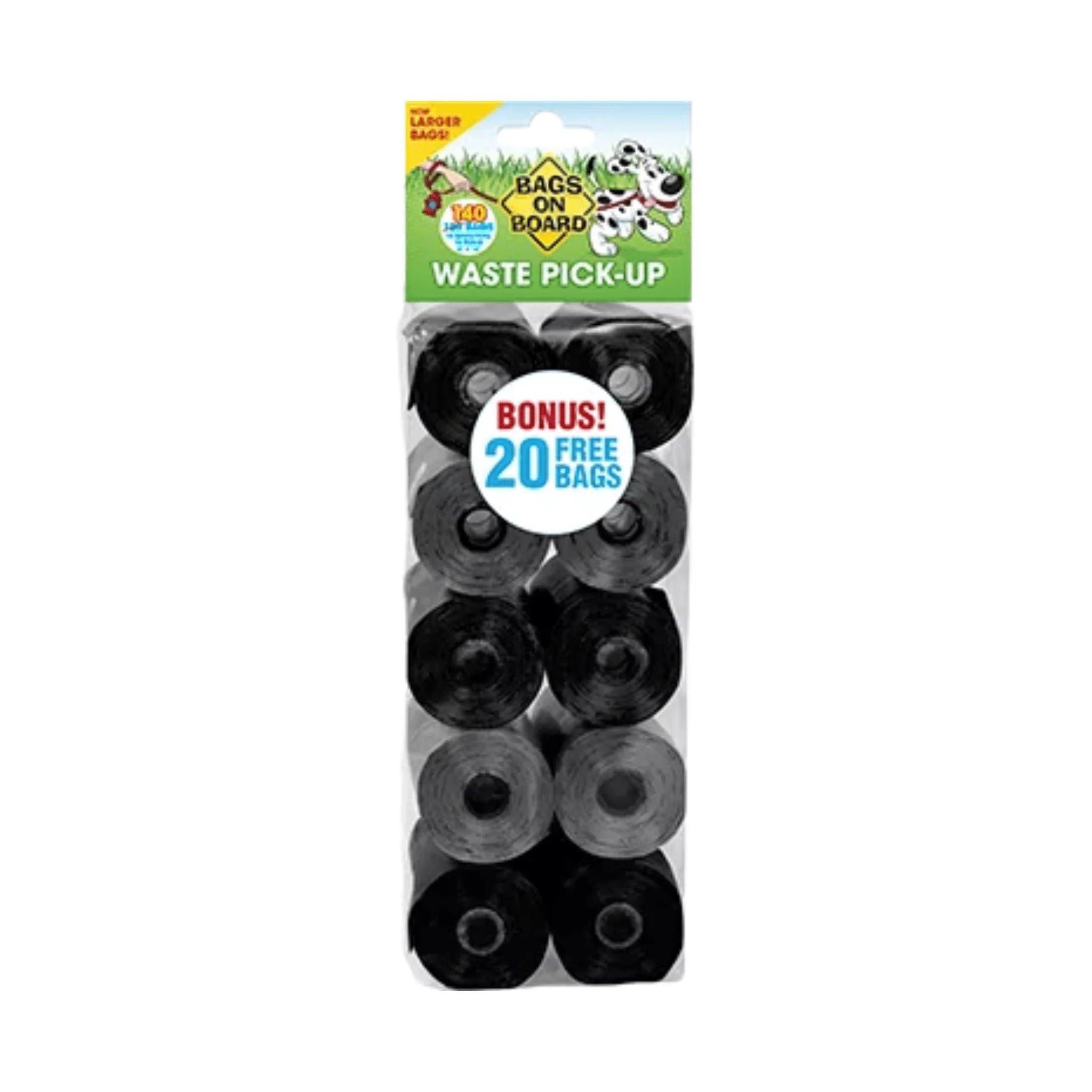 Bags on Board Neutral Refill Rolls – 140 Poo Bags