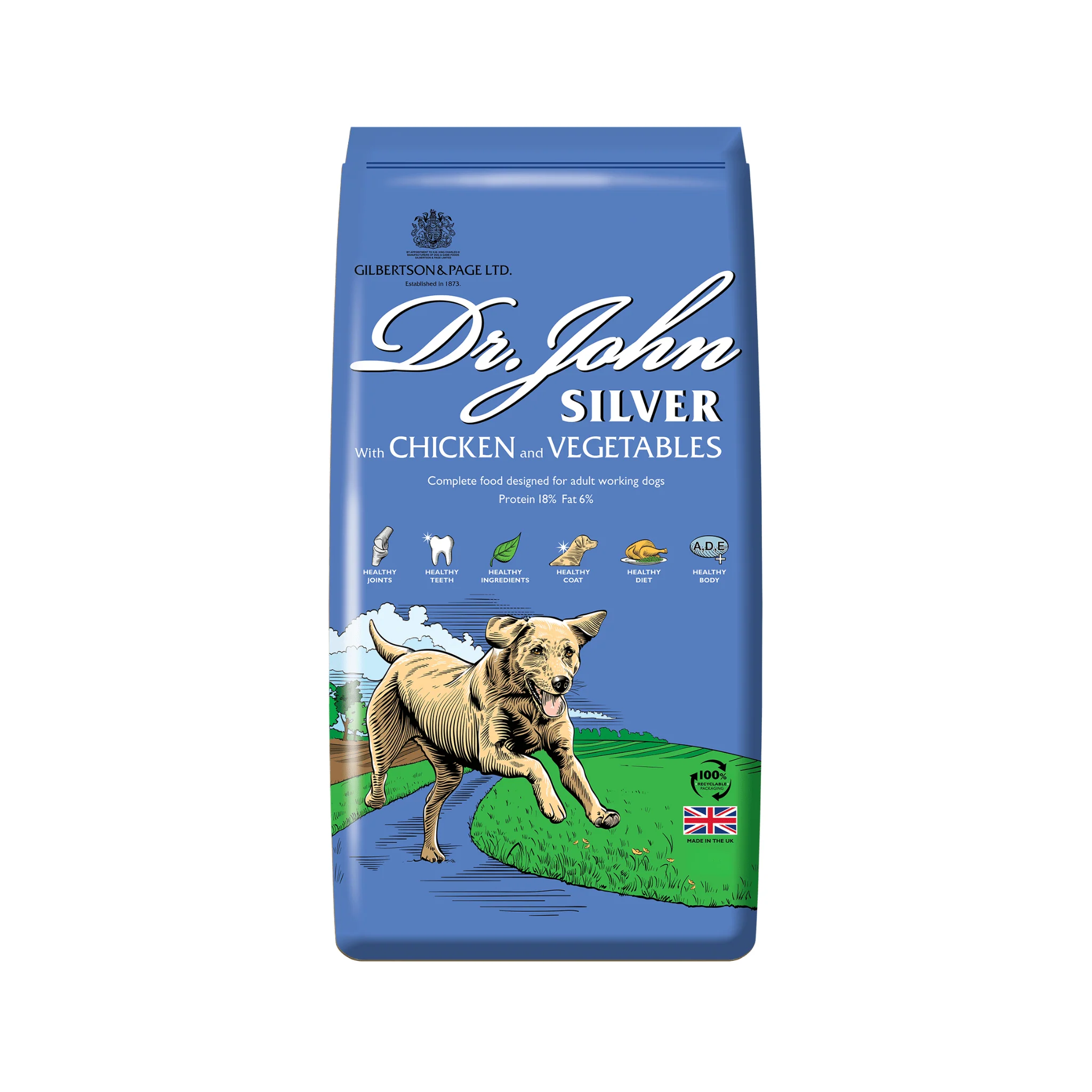 Dr. John Silver Chicken with Vegetables Dry Dog Food