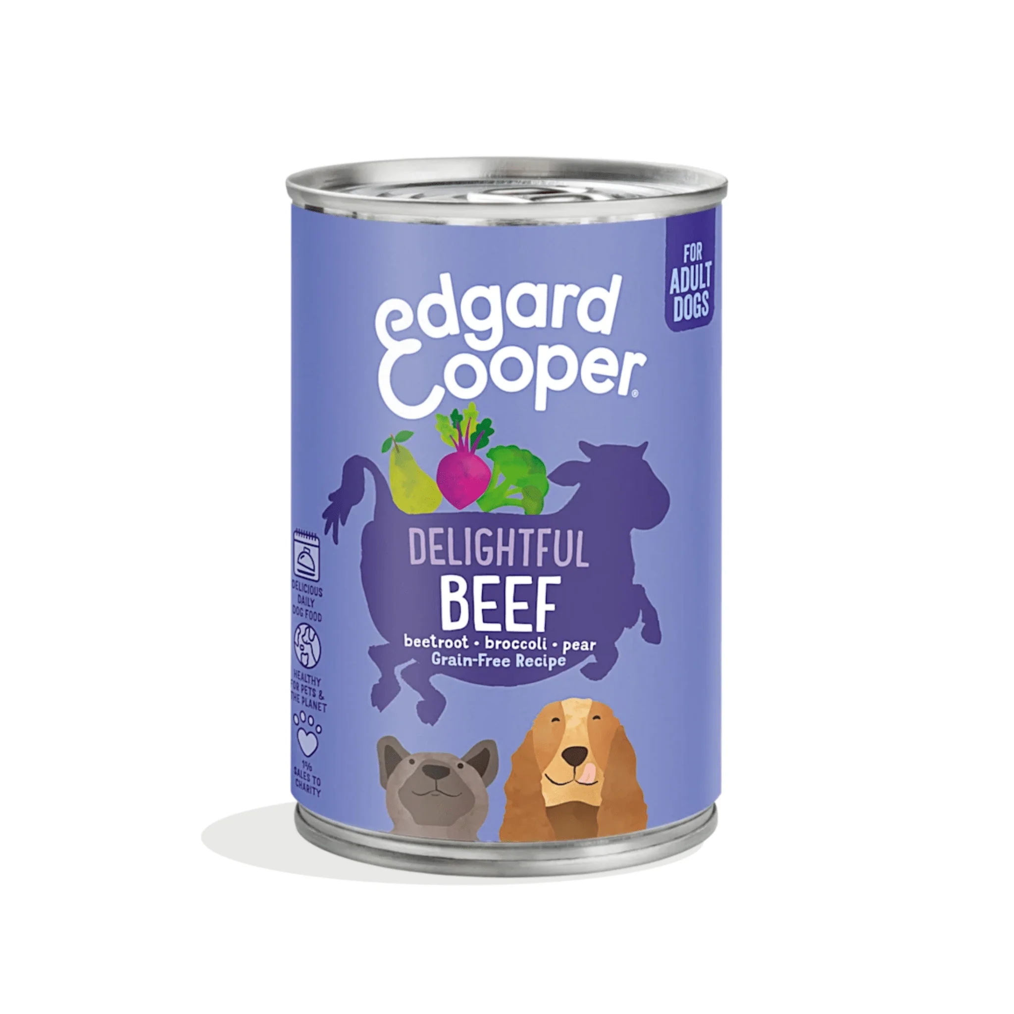 Edgard & Cooper Beef Wet Adult Dog Food