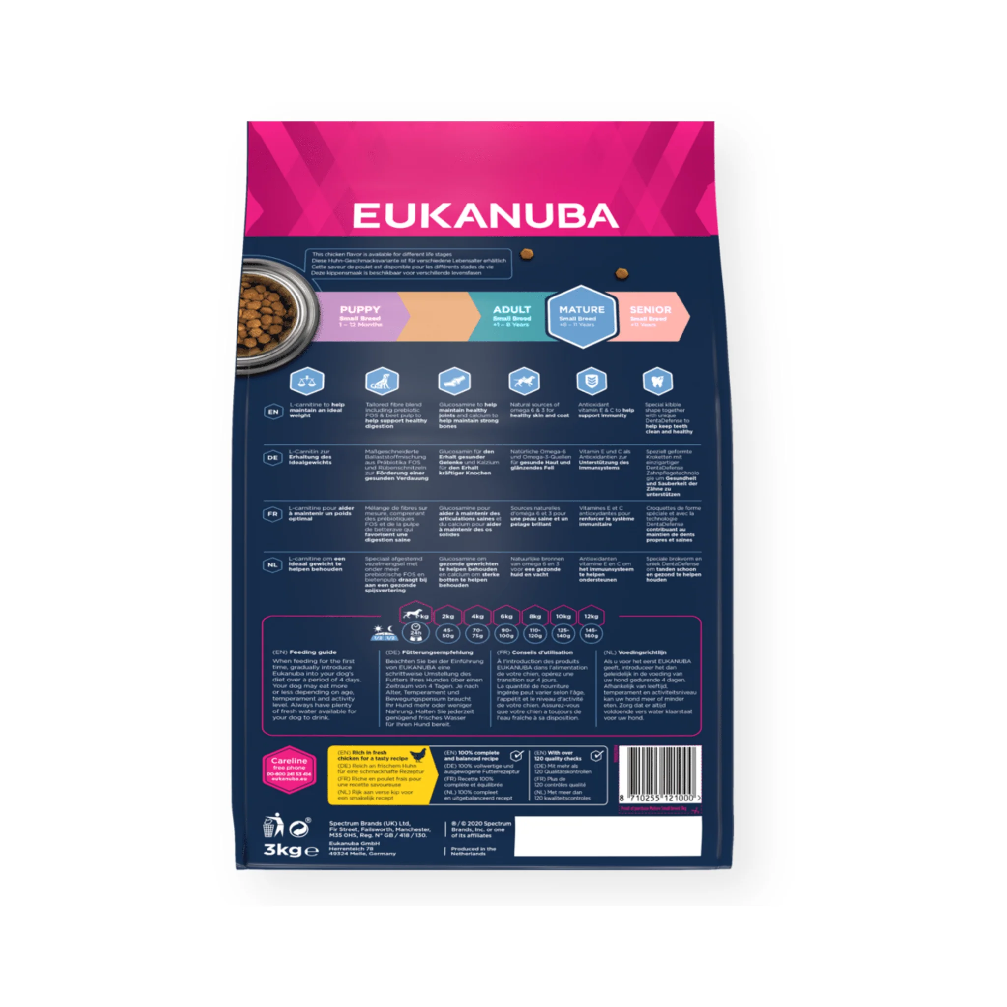 Eukanuba Thriving Small Mature Dry Dog Food Fresh Chicken - Image 2