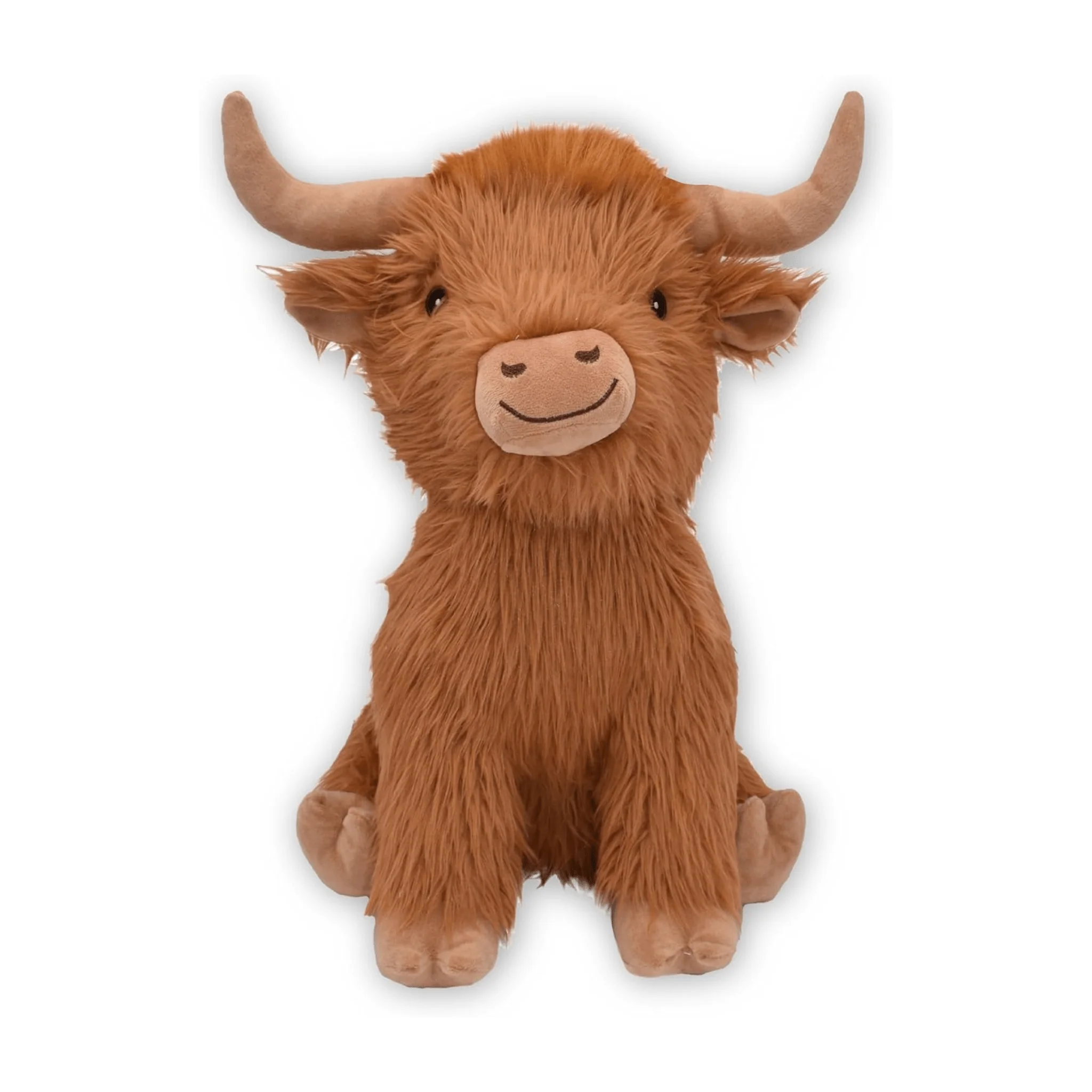 Happy Pet Jumbo Highland Cow Dog Toy