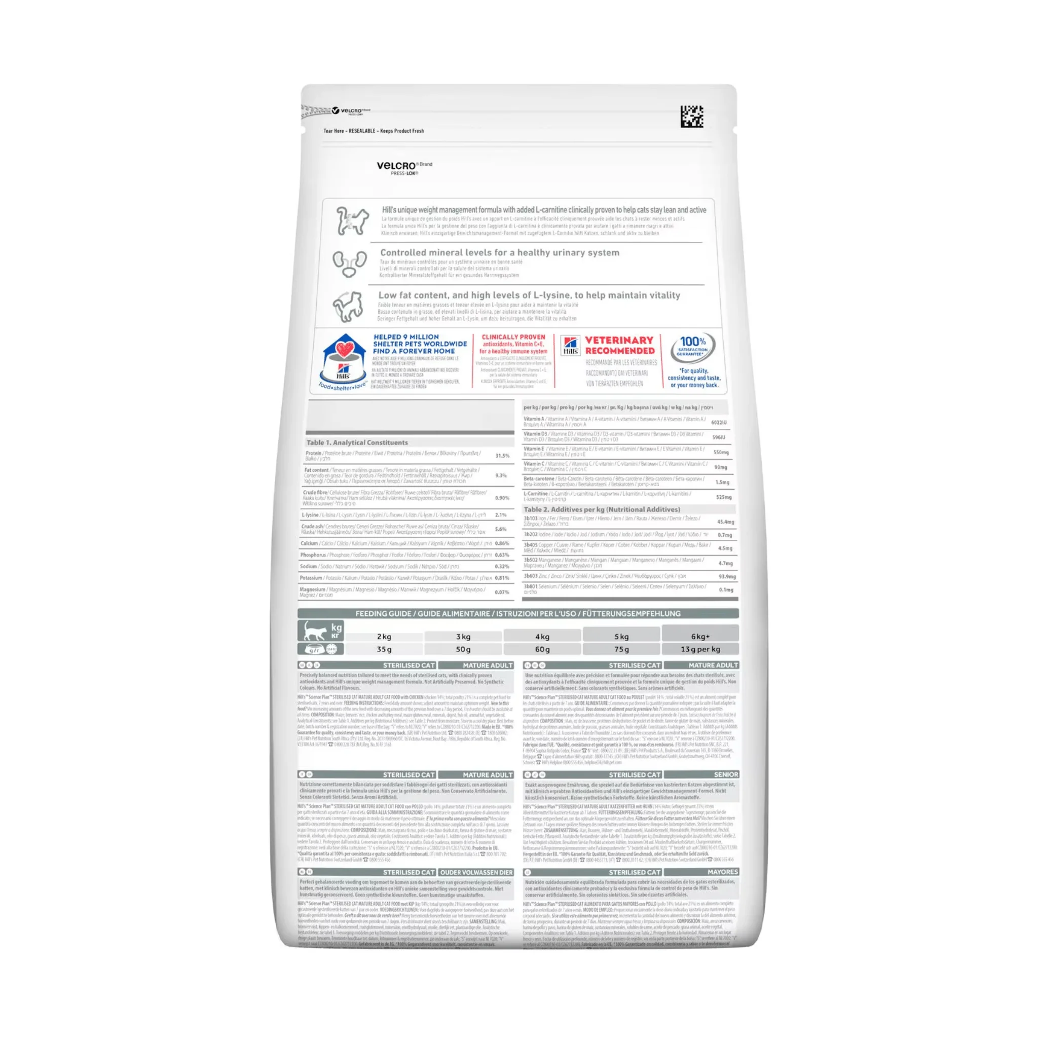 Hill's Cat Science Plan Sterilised Mature Adult Chicken - Image 2