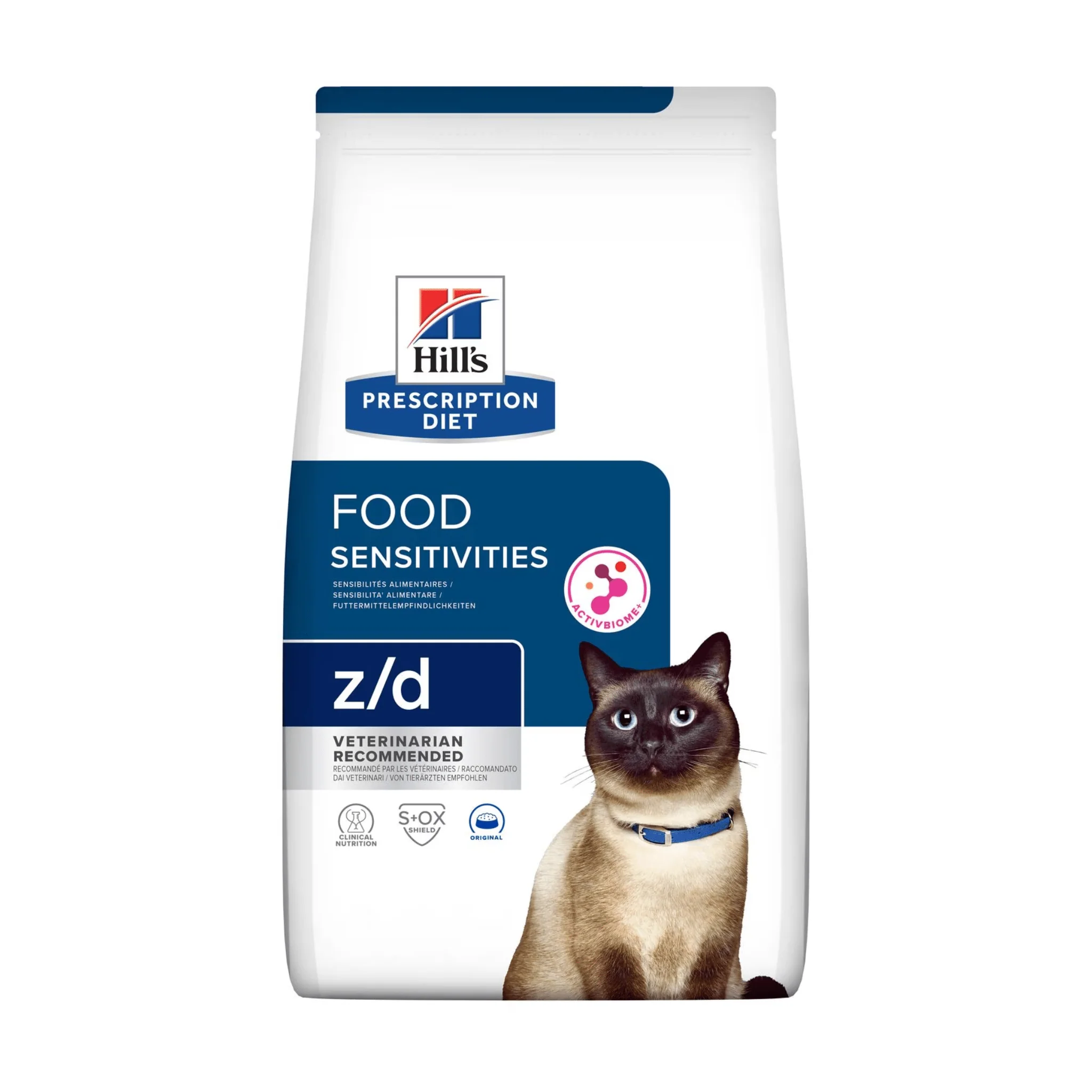 Hills Prescription Diet Z/D Food Sensitivities Dry Cat Food