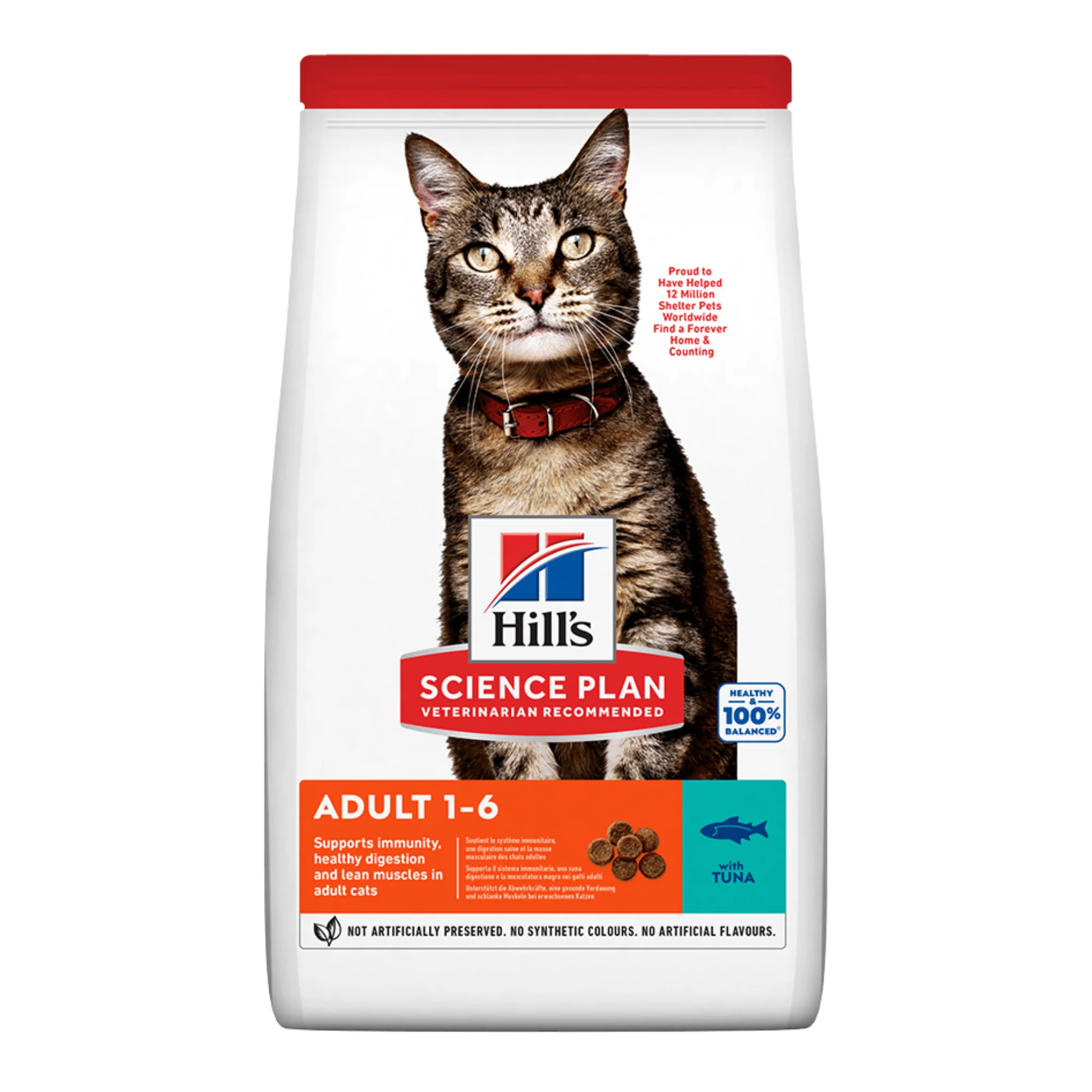 Hills Science Plan Adult Dry Cat Food Tuna