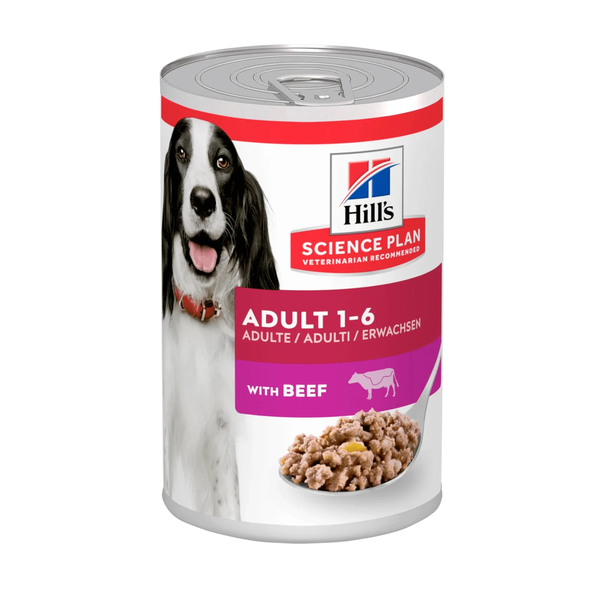 Hills Science Plan Adult Wet Dog Food with Beef