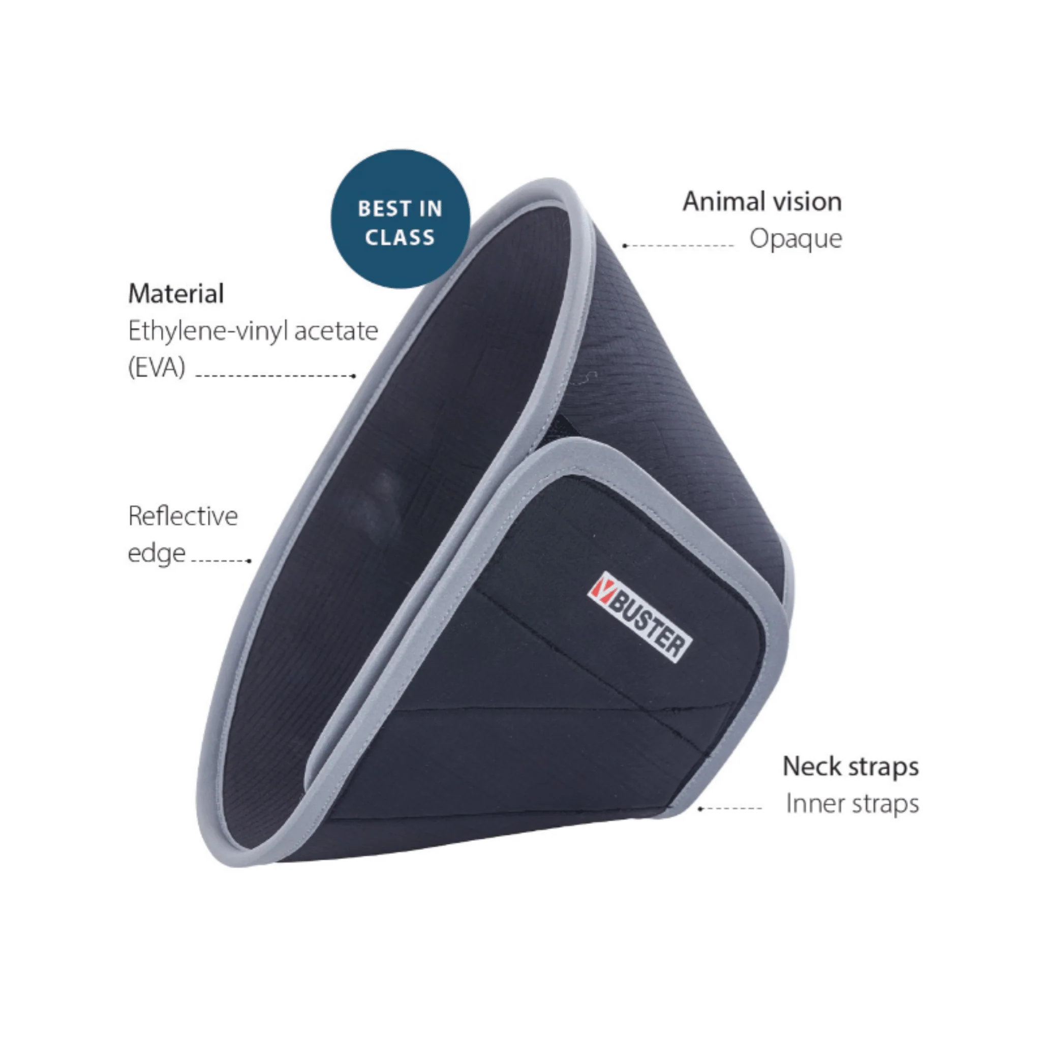 Kruuse BUSTER Foam Recovery Collar - Image 4