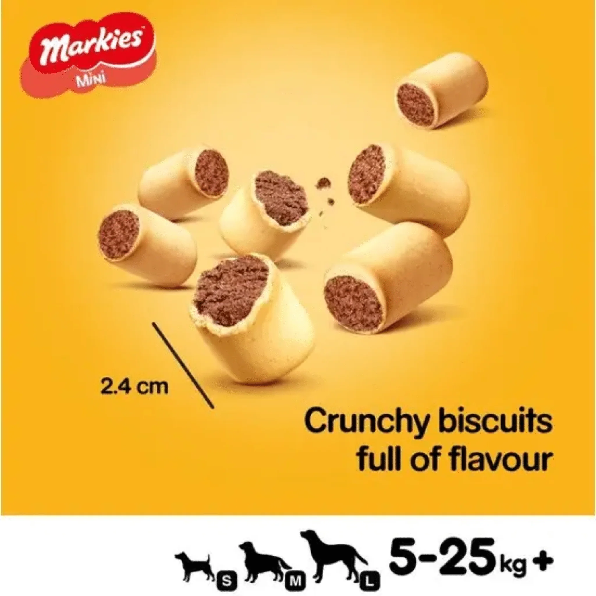 Pedigree Mini Markies Adult Dog Treat Biscuits 12.5kg - Image 3