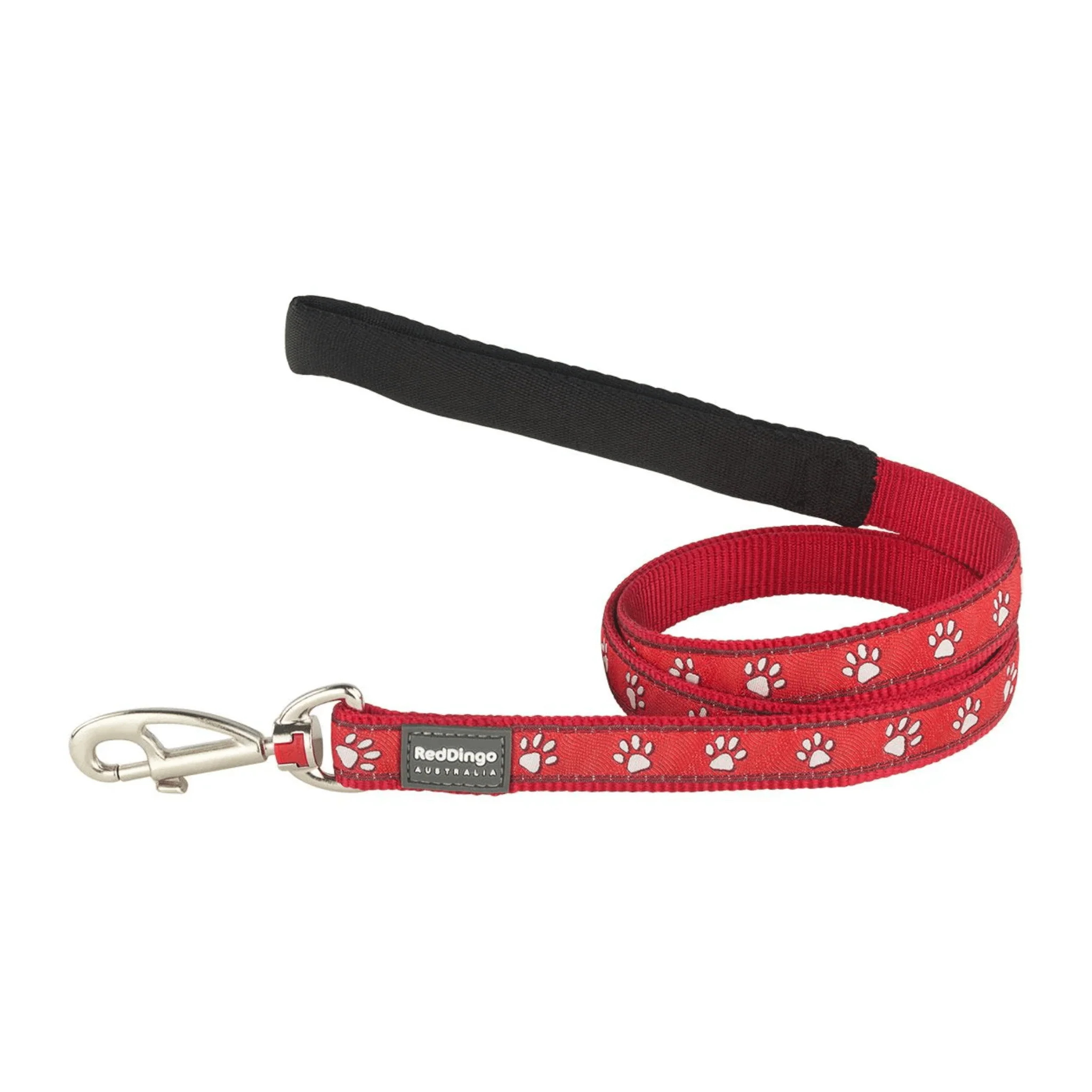 Red Dingo Dog Lead Desert Paws Red