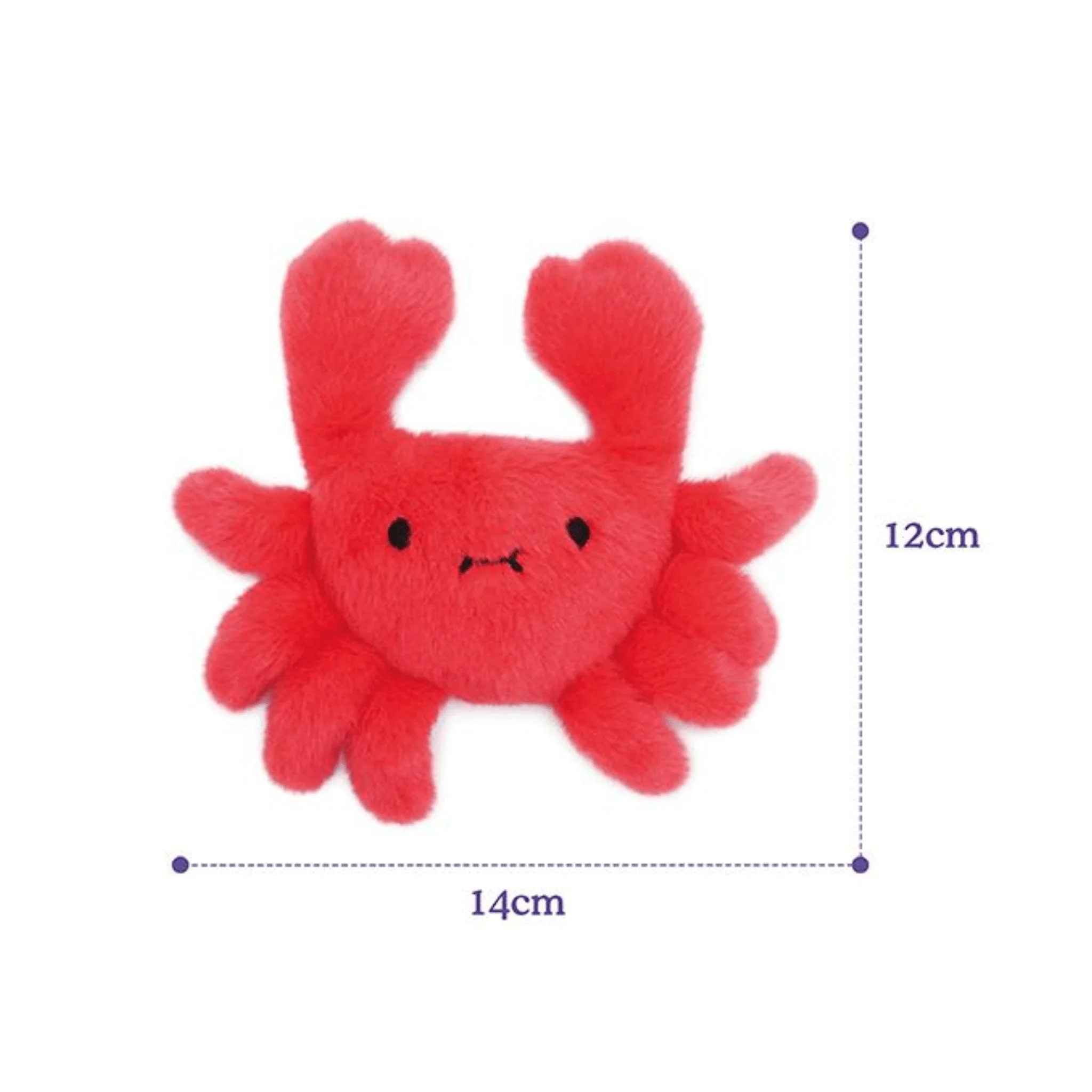 Rosewood Under the Sea Crab Cat Toy - Image 3